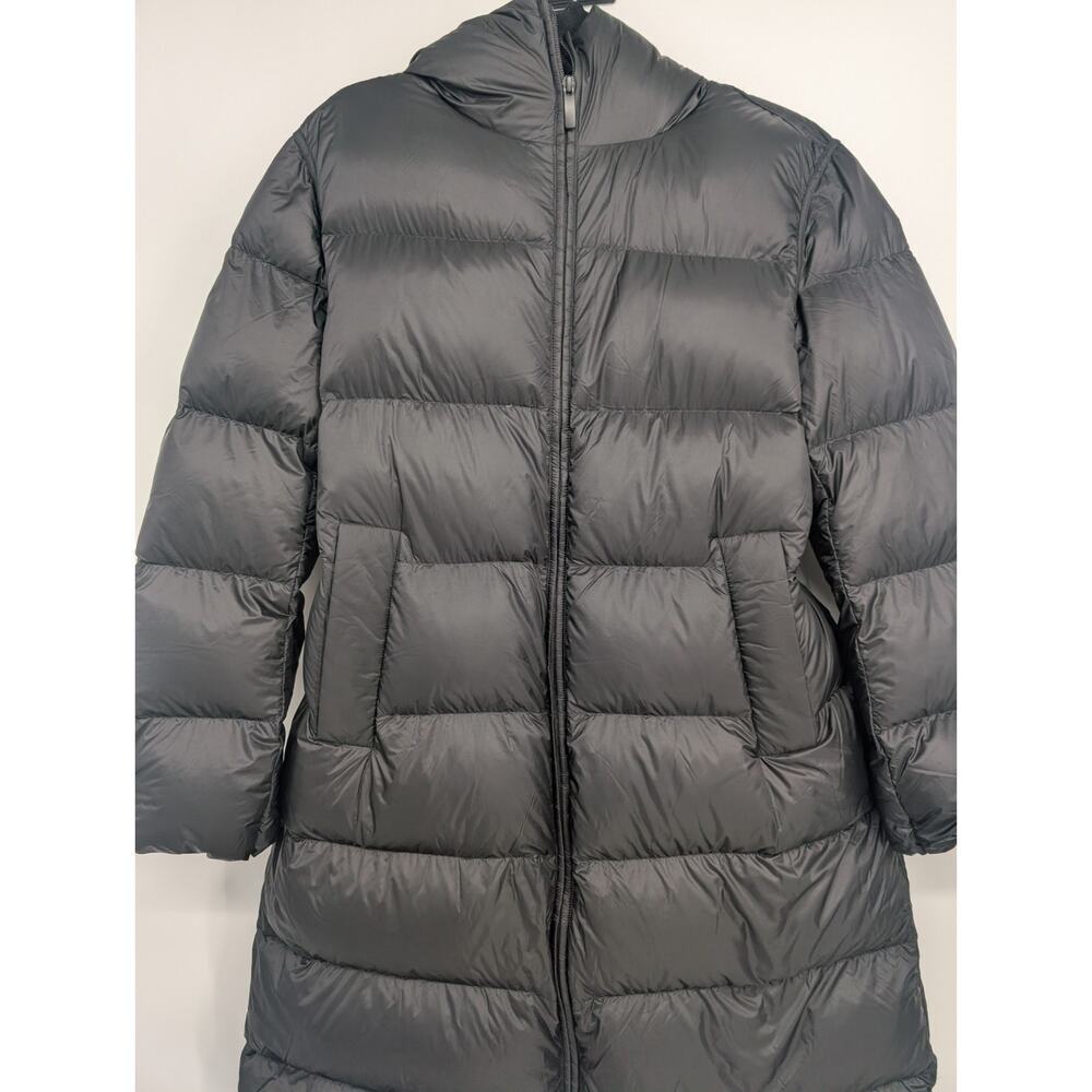 NWT Lululemon Featherweight 900Down-Fill Long Puffer Jacket Size XS Black - Picture 3 of 15